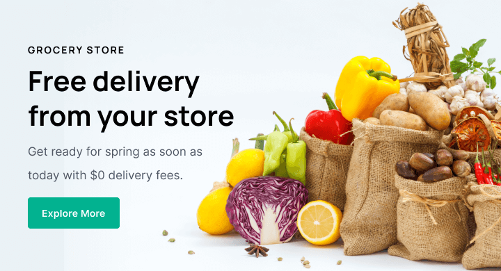 Free delivery from your store